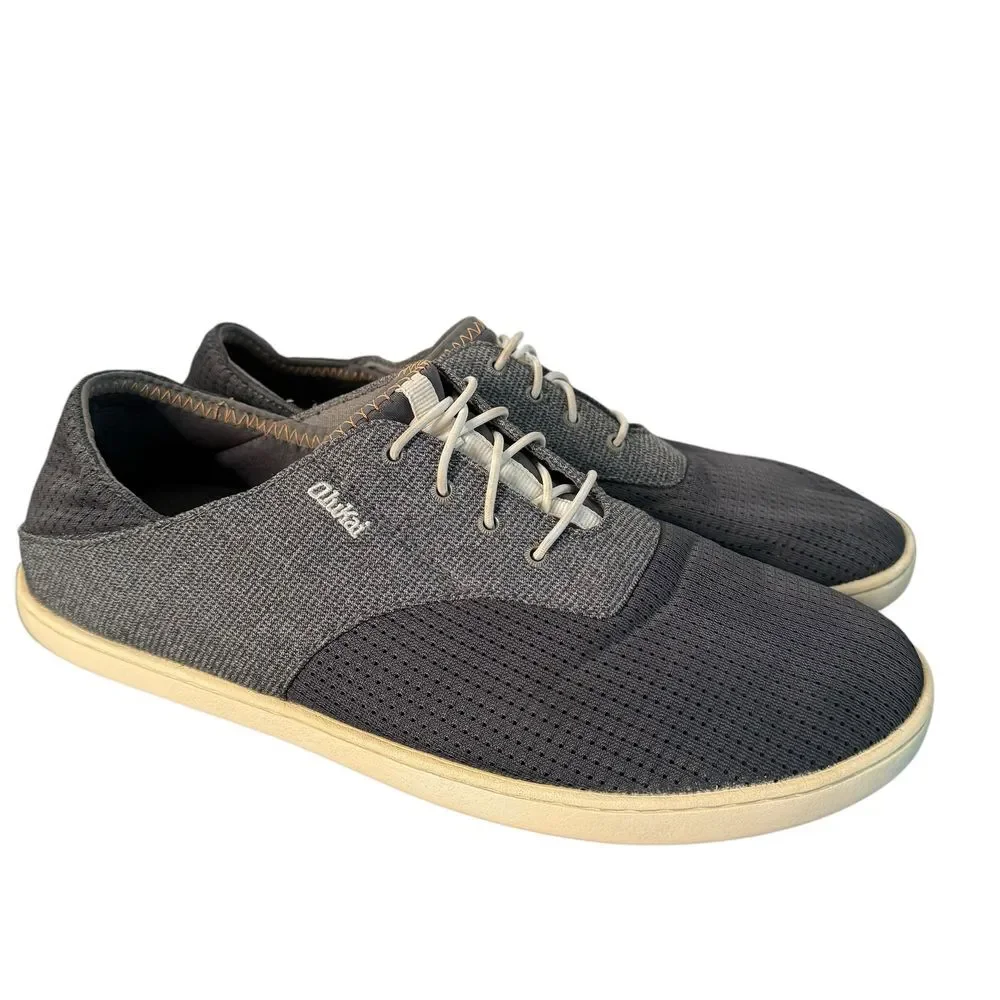 Olukai Nohea Moku Mens No Tie Boat Shoes Size 9 Quick Drying Slip On Beach‎